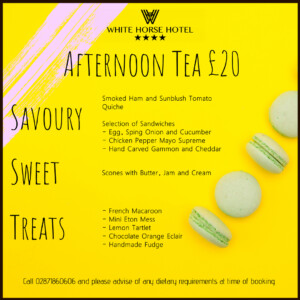 afternoon tea derry